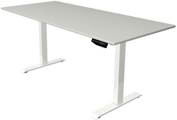 kerkmann Sitz-Steh-Schreibtisch Move 1, (B)1.600 mm, grau