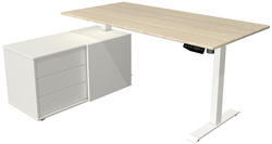 kerkmann Komplett-Arbeitsplatz Move 1, ahorn
