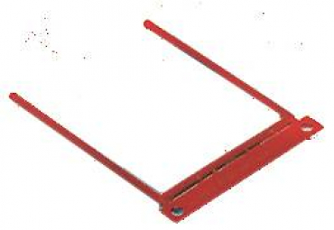 D-Clip Archivbügel rot - 100 D-Clips D-Clip Archivbügel rot - 100 D-Clips