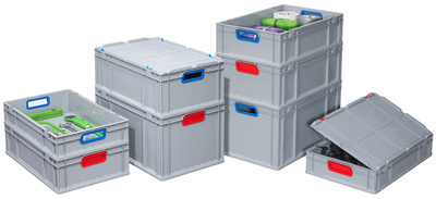 allit Stülpdeckel ProfiPlus EuroBox Lid A 400, grau