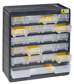 allit Kleinteilemagazin VarioPlus Basic 32, 21 Fächer