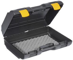 ALLIT Universalkoffer DinoPlus Tool 41, schwarz/gelb aus schlagfestem Polypropy