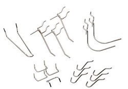 ALLIT Haken-Set "StorePlus Flex M 40,60cm (16"), chrom Lochwand-Hakensortiment 