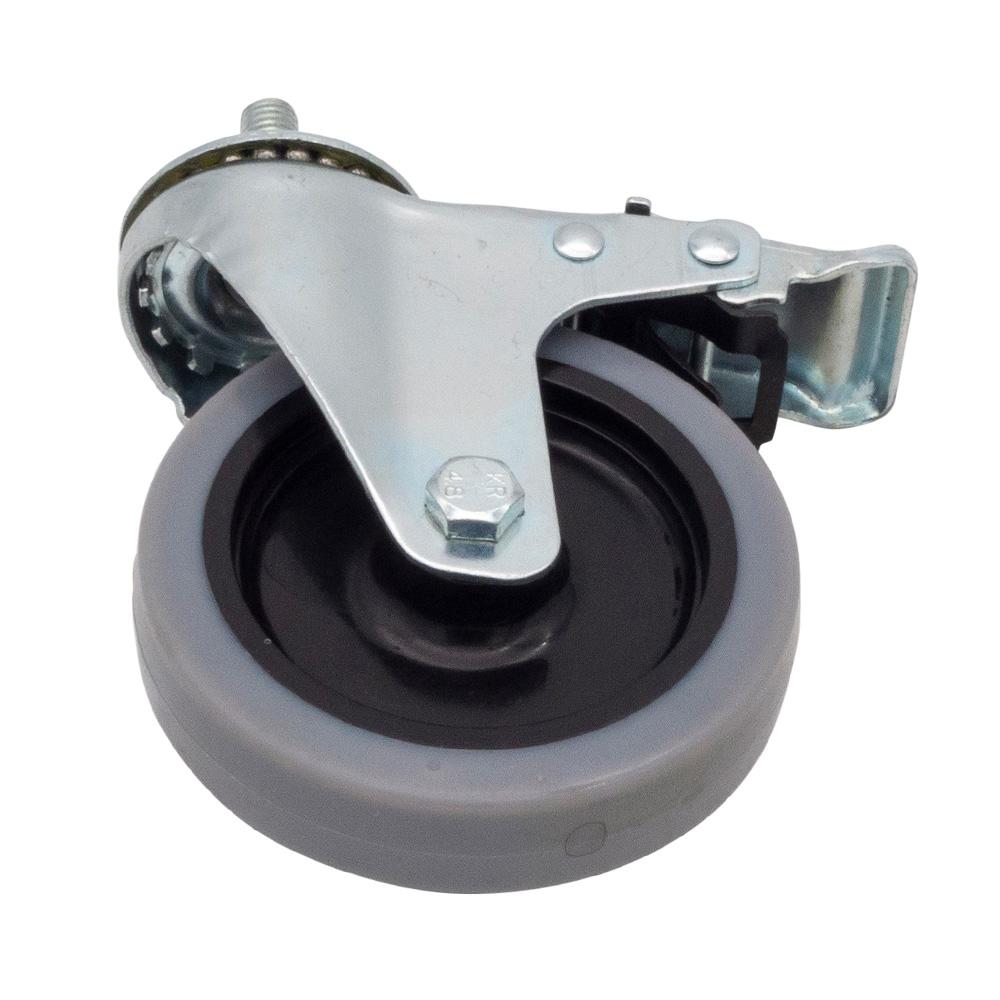 Zubehör/Ersatzteil: Lenkrolle, D100 mit Festellbremsepassend für Reinigungswagen ||69309||, ||99660||