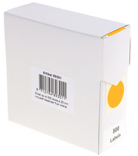 rillprint Markierungspunkte, Durchmesser: 25 mm, neonorange