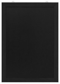EUROPEL Kreidetafel mit Holzrahmen, 420 x 600 mm, schwarz