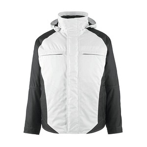 MASCOT® unisex Pilotenjacke Frankfurt weiß, anthrazit Größe 4XL