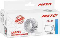METO Etiketten für Preisauszeichner, 32 x 19 mm, weiß