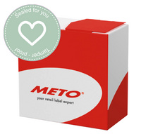 METO Siegeletiketten "Herz - Sealed for you"