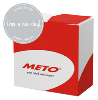 METO Siegeletiketten "Have a nice day! - Sealed for you"