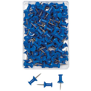 100 WEDO Pinnnadeln Diabolo blau