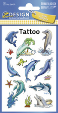 ZDesign KIDS Kinder-Tattoos "Delfine", bunt