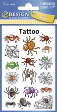 ZDesign KIDS Kinder-Tattoos "Spinnen", bunt