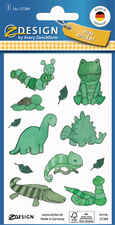 AVERY Zweckform ZDesign KIDS Papier-Sticker, grün