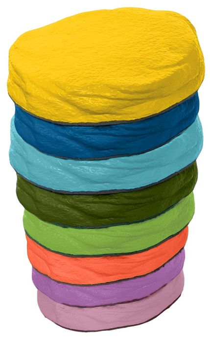Soft-Balanciersteine, 8 Stück Soft-Balanciersteine, 8 Stück
