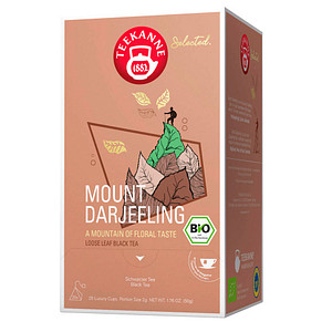 TEEKANNE Bio Luxury Cup Mount Darjeeling Bio-Tee 25 Portionen