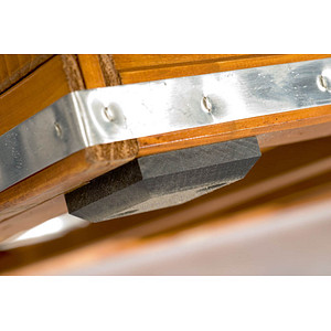 4 Müsing Bodengleiter für alle 1-, 2- und 2-Sitzer XL Strandkorbmodelle