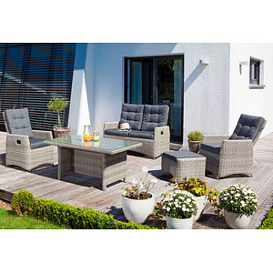 Müsing Sitzgruppe Sunny Smart Roseville grau Müsing Sitzgruppe Sunny Smart Roseville grau