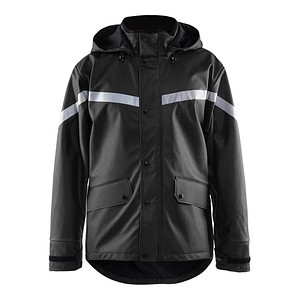 BLAKLÄDER® unisex Regenjacke 4305 schwarz Größe 4XL