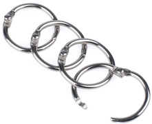 pavo Verbindungsringe, Durchmesser: 25 mm, aus Metall