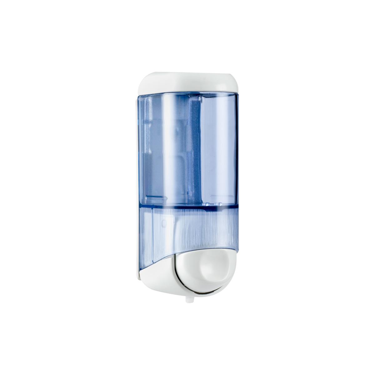 Seifencreme-Spender "CLIVIA retro 17" 170 ml | weiß/transparent Kunststoffspender frei nachfüllbar
