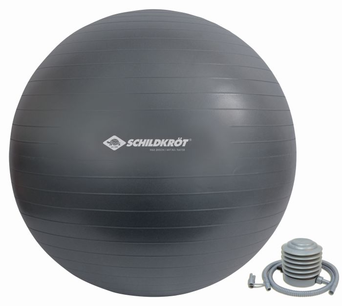 SCHILDKRÖT Gymnastikball, Durchmesser: 850 mm, anthrazit