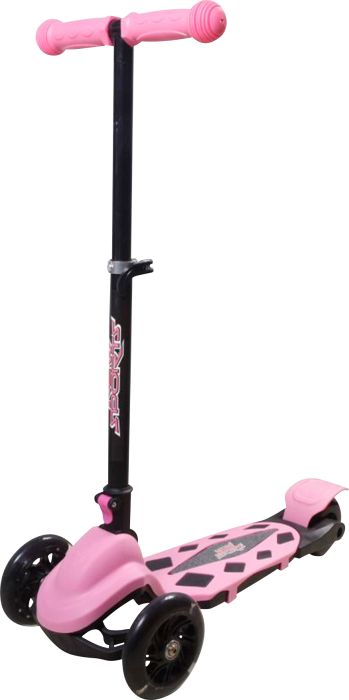NSP 3-Wheel Scooter Rosa, 120mm, ABEC7 NSP 3-Wheel Scooter Rosa, 120mm, ABEC7