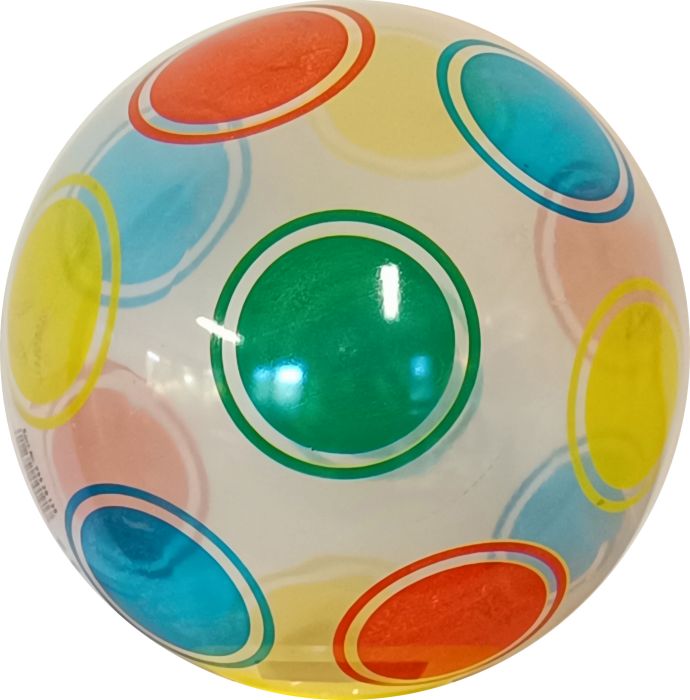 OA Buntball, transparent, 9 Zoll OA Buntball, transparent, 9 Zoll