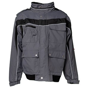 PLANAM® unisex Arbeitsjacke PLALINE schiefer, schwarz Größe M