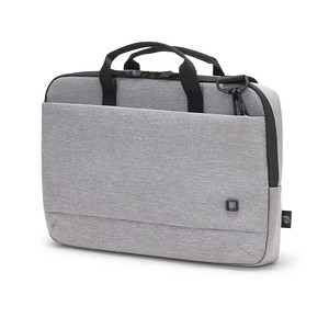 DICOTA Laptoptasche Slim Eco MOTION Kunstfaser grau D31873-RPET bis 39,6 cm (15,6 Zoll)