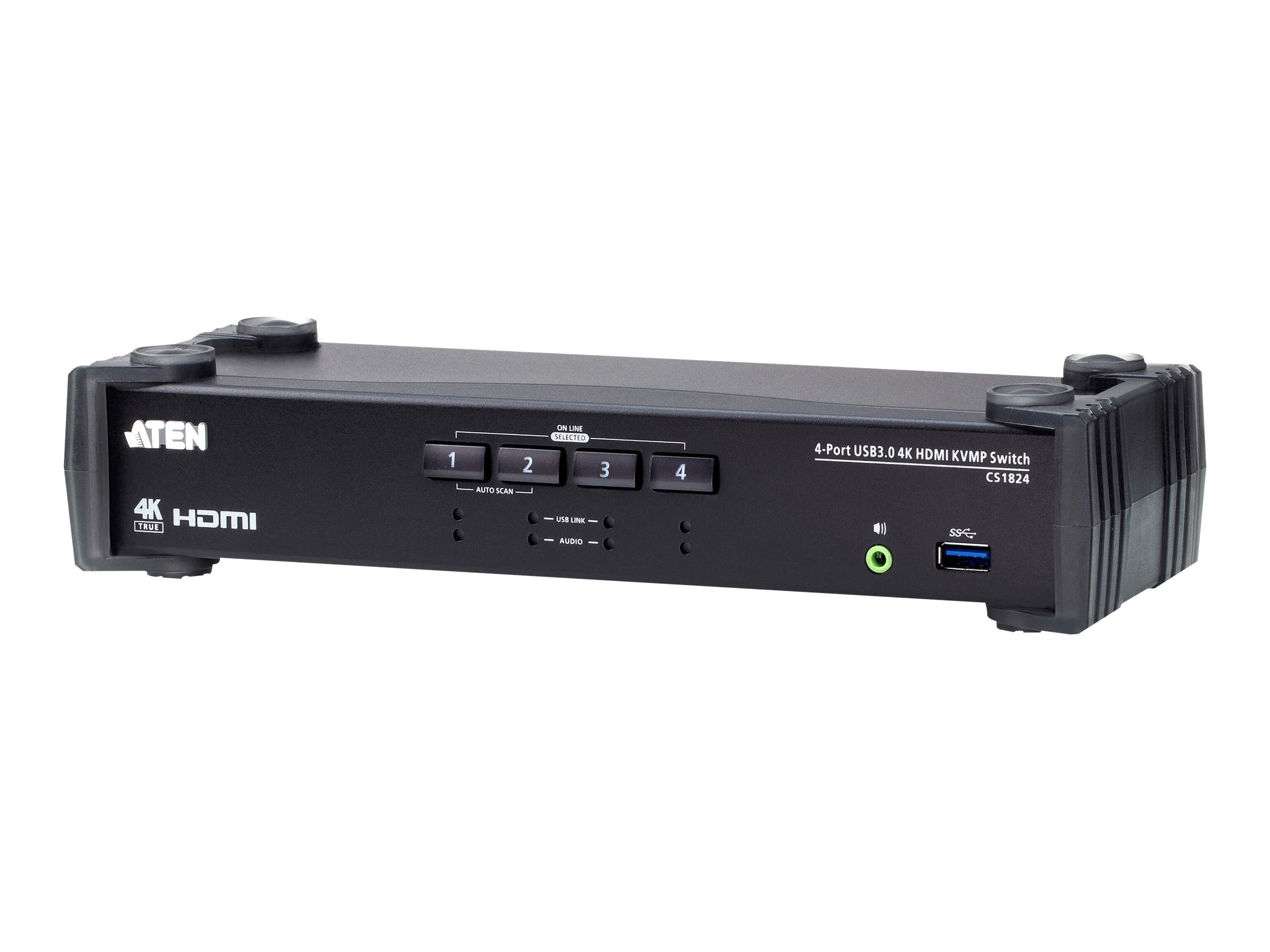 ATEN CS1824 KVMP-Switch 4-fach, 4K HDMI, USB 3.0, Audio