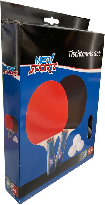 NSP Tischtennis-Set, 2 Schläger+3 Bälle, Nr: 74402747