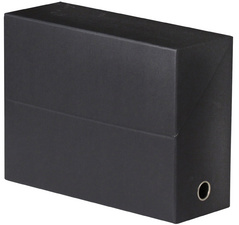 Oxford Dokumentenmappe, DIN A4, aus Wellpape, schwarz