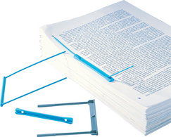 FAST Archiv-Abheftbügel, Fassungsvermögen: 100 mm, blau FAST Archiv-Abheftbügel, Fassungsvermögen: 100 mm, blau