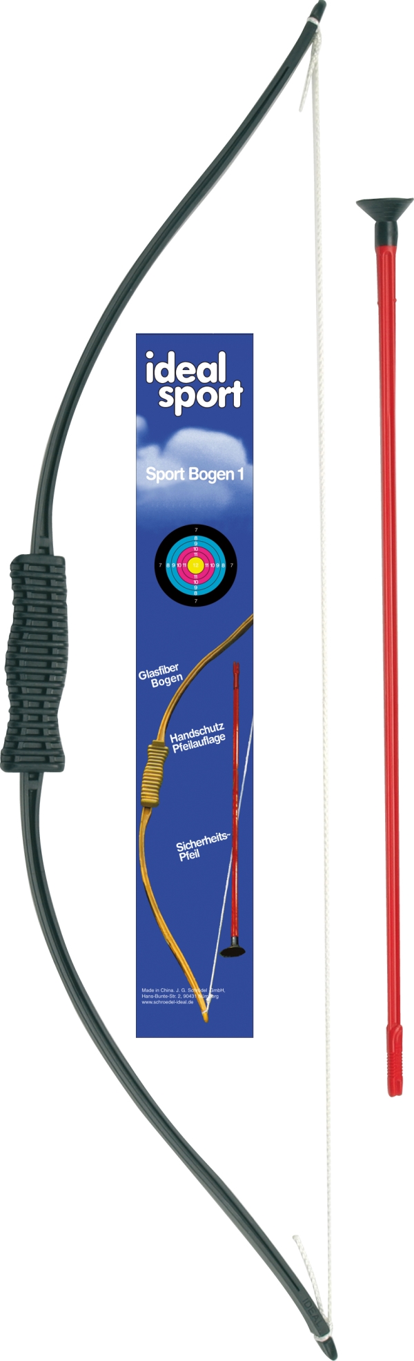 Sport-Bogen 70 cm inkl. 1x Pfeil