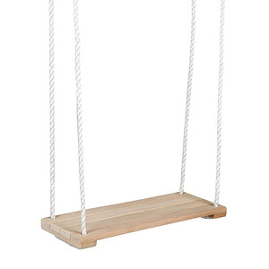 Idena Brettschaukel braun Holz