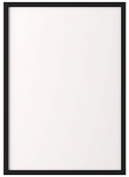 PAPERFLOW Alu-Bilderrahmen, (B)500 x (H)700 mm, schwarz