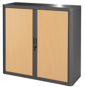 PAPERFLOW Rollladenschrank easyOffice, 2 Fachböden