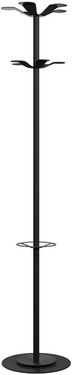 PAPERFLOW Garderobenständer COLOR RANGE, 10 Haken, schwarz