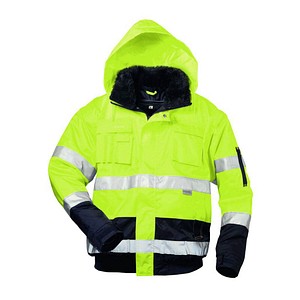 elysee® unisex Warnjacke SIEGFRIED gelb, marine Größe L