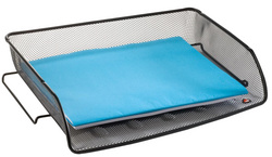 ALBA Briefablage "MESHIT", A4, Drahtmetall, schwarz