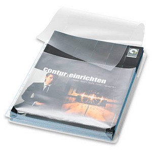 10 EICHNER Dokumentenhülle Dehnfaltentasche transparent