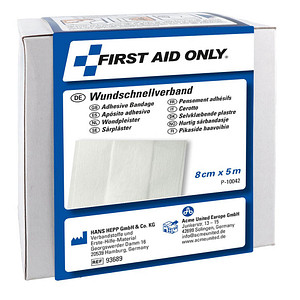 FIRST AID ONLY Pflaster P-10042 weiß