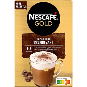 NESCAFÉ Cappuccino Cremig Zart Getränkepulver  10x 14,0 g