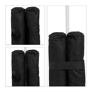 4 relaxdays Pavillon-Gewichte