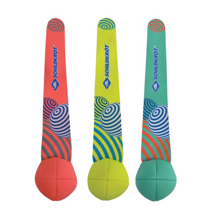 SCHILDKRÖT Neopren-Tauchball mit Schweif, 3er Set