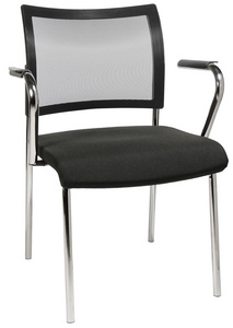 Topstar Besucherstuhl "Visit 10 Netz", schwarz