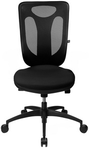 Topstar Bürodrehstuhl "Net Pro 100", schwarz/schwarz