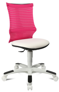 Topstar Kinder-Drehstuhl "S'neaker", weiß/pink