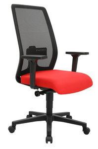 Topstar Bürodrehstuhl "Eurostar 200", rot / schwarz